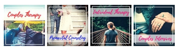 Screenshot of Robyn D'Angelo therapy offerings