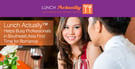 Lunch Actually™ Helps Busy Professionals in Southeast Asia Find Time for Romance