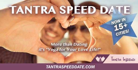 Photo of a Tantra Speed Date flyer