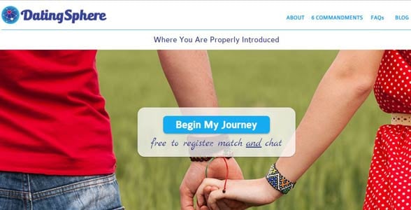 Screenshot of DatingSphere