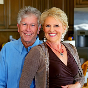 Photo of Julie Ferman and her husband Photo of Julie Ferman and her husband
