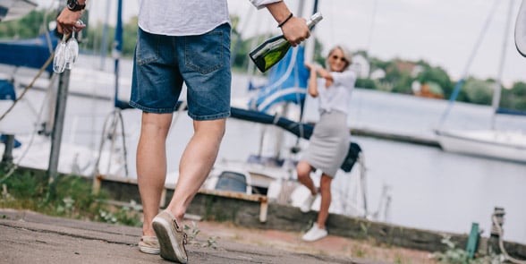 Photo of a couple on vacation