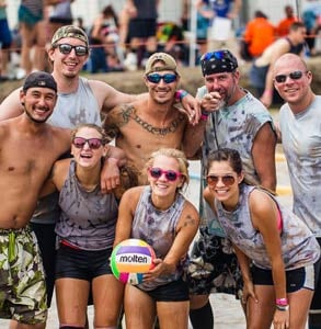 Photo of The Toledo Sport and Social Club's mud volleyball