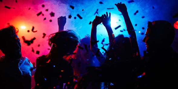 Photo of people partying