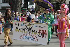 Photo of a festival parade