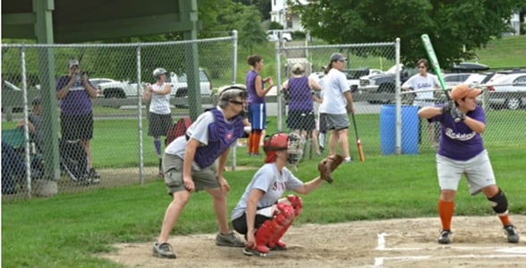 Photo of a women's softball team in Massachusetts Photo of a women's softball team in Massachusetts