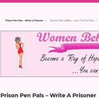 Women Behind Bars Women Behind Bars