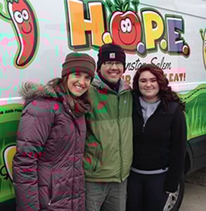 Photo of HOPE volunteers