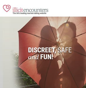 Screenshot of the Illicit Encounters homepage Screenshot of the Illicit Encounters homepage