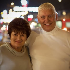 Photo of Richard and Penny, the first success story for Old Style Dating