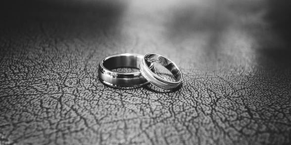 Photo of wedding rings