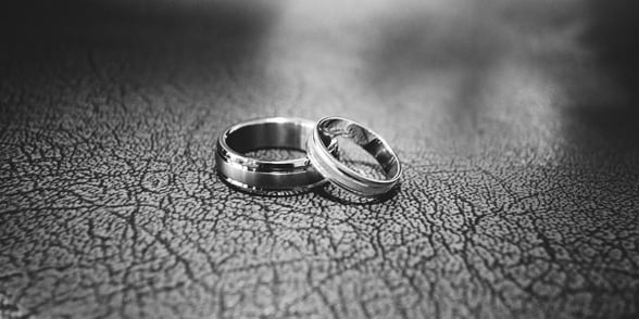 Photo of wedding rings Photo of wedding rings