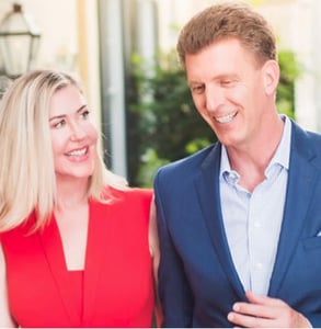 Photo of Rick Swanson and Kristina Kern, It's Just Lunch clients