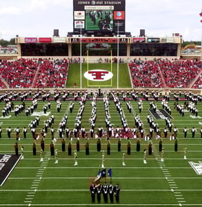 Photo of a Texas Tech football game