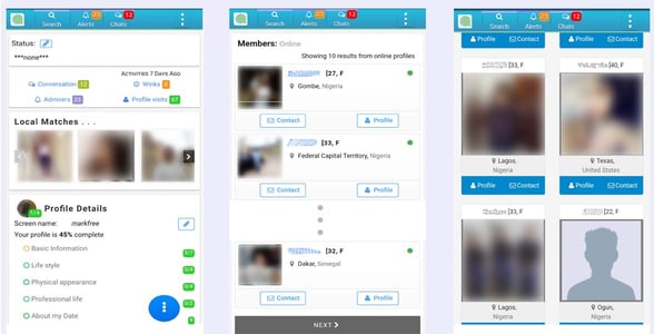 Screenshot of Naijaplanet