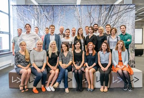 Photo of the Lingvist team Photo of the Lingvist team