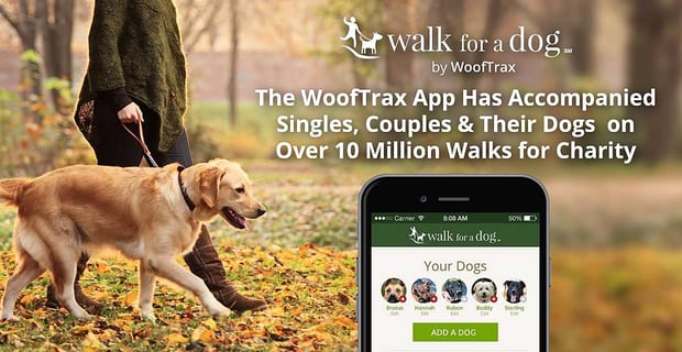Wooftrax Accompanies Couples And Their Dogs On Walks For Charity