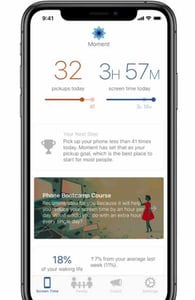 Screenshot of Moment