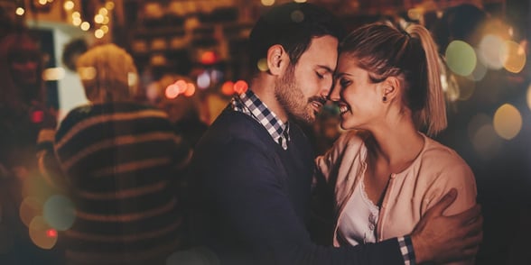 Photo of a couple on a date
