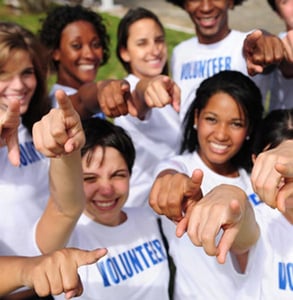 Photo of volunteers