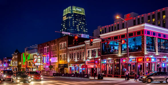 Photo of Broadway Street in Nashville