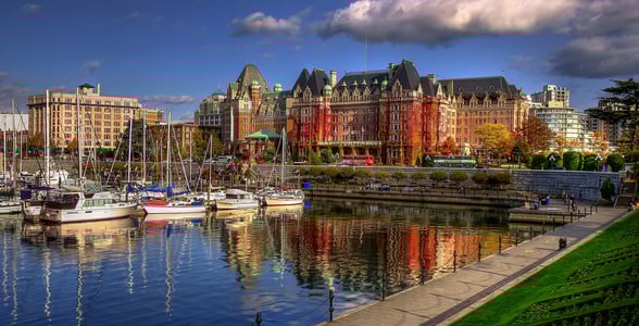 Photo of Victoria's harbor