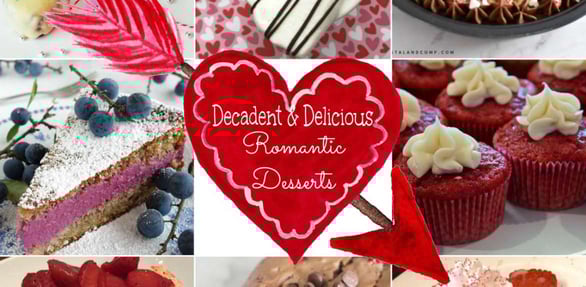 Screenshot of The How-To Home Valentine's Day dessert section