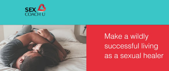 Screenshot from SexCoachU.com homepage Screenshot from SexCoachU.com homepage