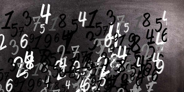 Photo of numbers