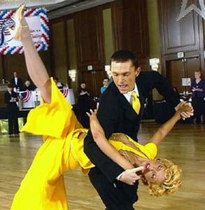 Photo of two dancers at FADS