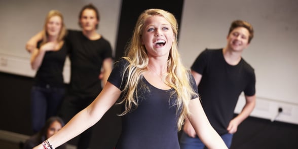Photo of people in an acting class
