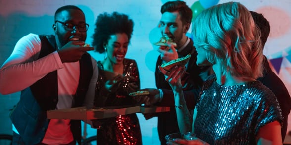 Photo of people partying