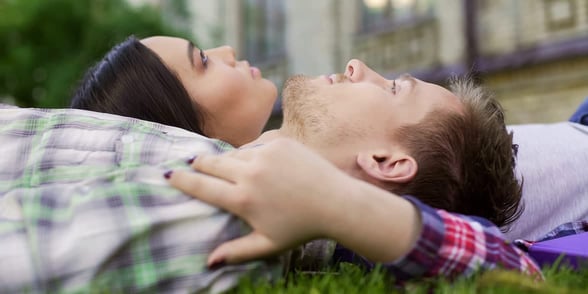 Photo of a supportive couple