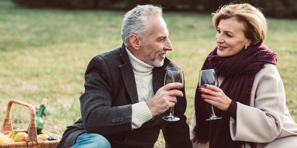 Photo of a couple on a date