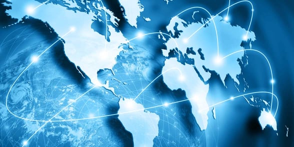 Photo of a globe