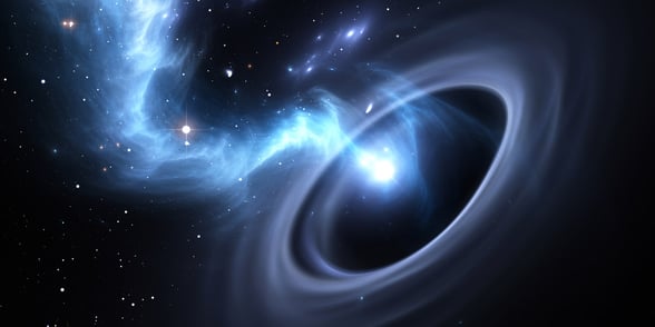 Photo of a blackhole Photo of a blackhole