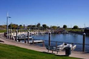 Photo of Tempe Town Lake's harbor
