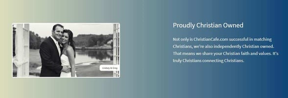 Screenshot of ChristianCafe
