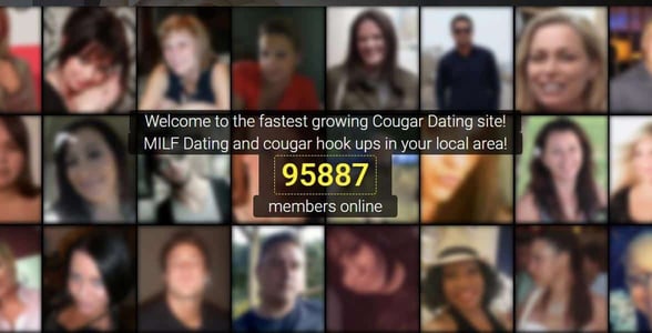 Screenshot of JustCougars Screenshot of JustCougars