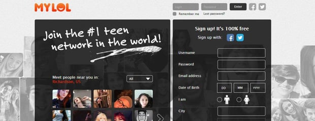 Screenshot of MyLOL