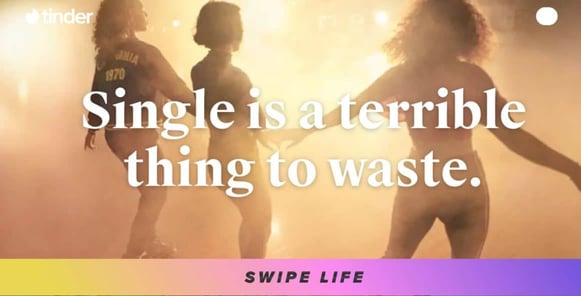 Screenshot from Tinder's website Screenshot from Tinder's website