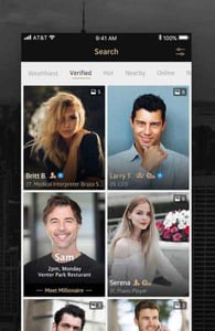 Screenshot of Luxy