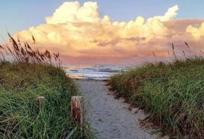 Photo of a beach in St. Lucie County