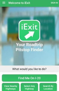 Screenshot of iExit
