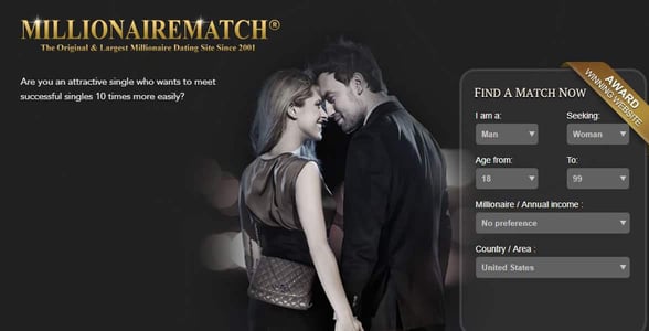 Screenshot of MillionaireMatch