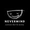 Nevermind Awesome Bar &amp; Eatery Logo