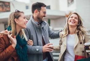 Photo of three friends