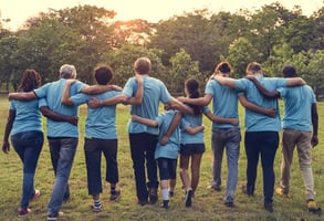 Photo of volunteers