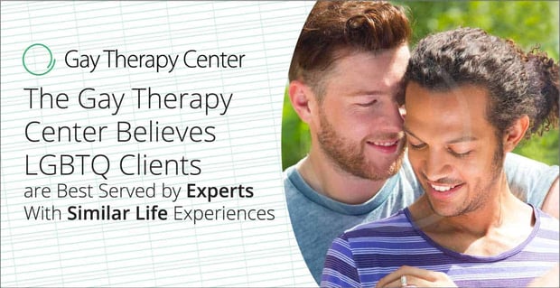 Gay Therapy Center Connects Clients With The Right Experts
