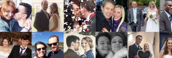 Photos of Christian Connection couples